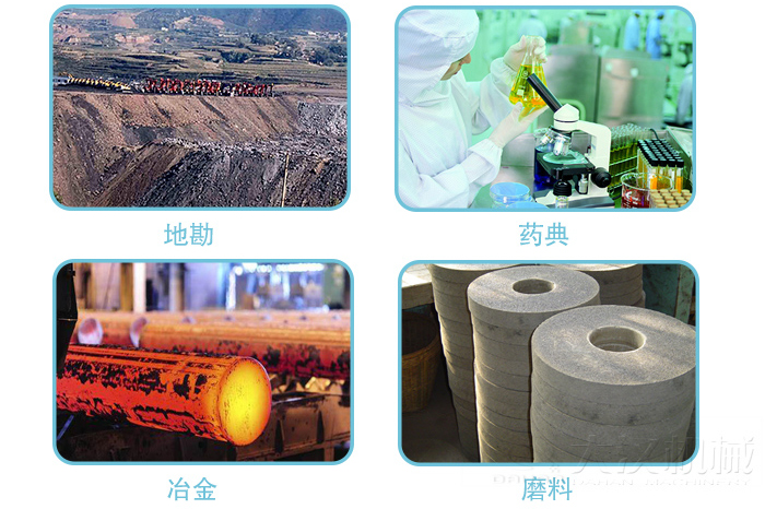 適用行業:地堪，冶金，藥典,磨料